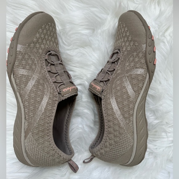 Skechers Taupe Women's Shoes - Picture 7 of 9